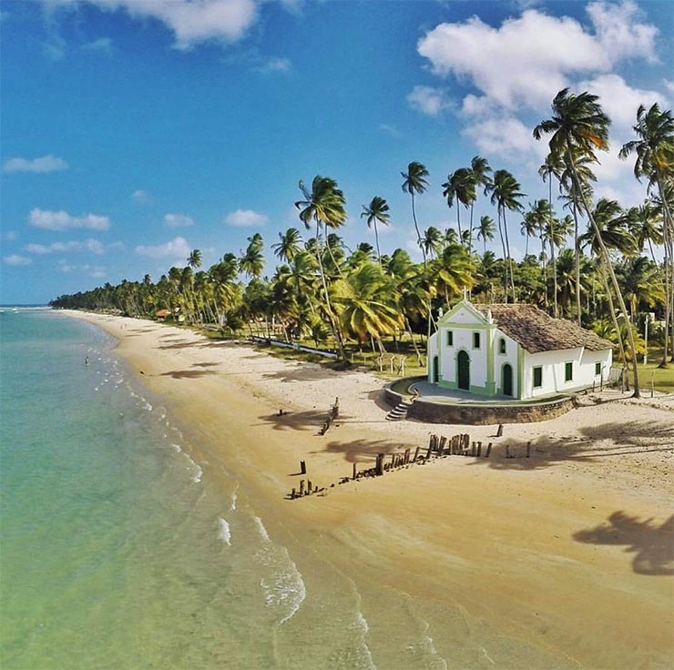 10 das melhores praias do Brasil (Foto: Cortesia/@gustavoalbano - Instagram)