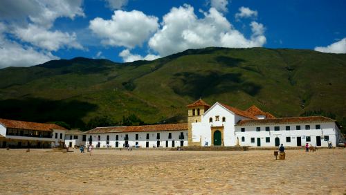 Plaza Mayor em Villa de Leyva