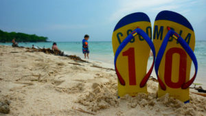 Playa Blanca de Baru - Colômbia (Foto: Esse Mundo É Nosso)