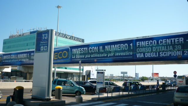 Aeroporto Roma Fiumicino (Foto: Esse Mundo É Nosso)