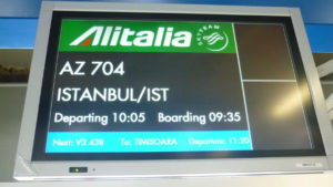 Como é voar Alitalia (Foto: Esse Mundo É Nosso)