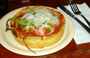 Onde Comer em Chicago - Pizzeria Uno (Foto: Esse Mundo é Nosso)