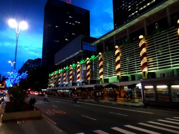 Natal na Avenida Paulista (Foto: Esse Mundo É Nosso)