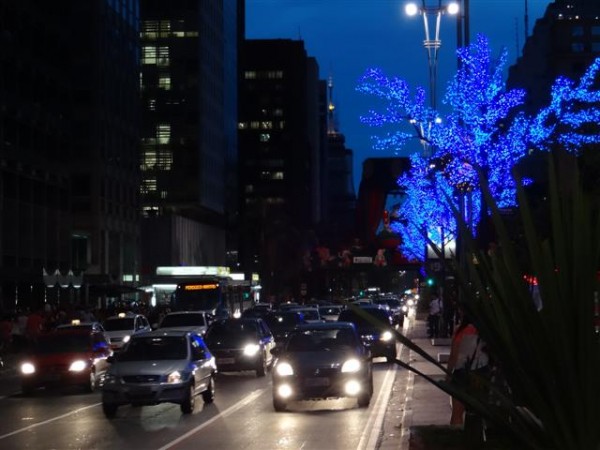 Natal na Avenida Paulista (Foto: Esse Mundo É Nosso)