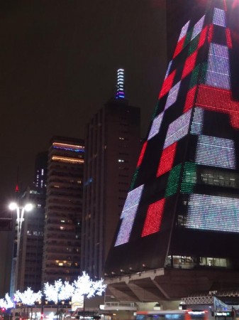 Natal na Avenida Paulista (Foto: Esse Mundo É Nosso)