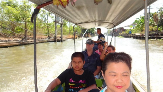 Mercado Flutuante em Bangkok - Floating Market (Foto: Esse Mundo É Nosso)