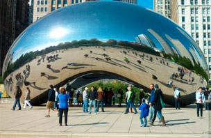 Millenium Park em Chicago (Foto: Esse Mundo é Nosso)