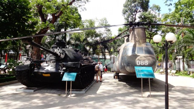 Museu da Guerra de Ho Chi Minh, Vietnã (Foto: Esse Mundo É Nosso)
