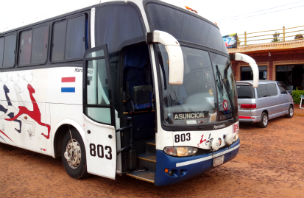 Viajar de ônibus no Paraguai (Foto: Esse Mundo é Nosso)