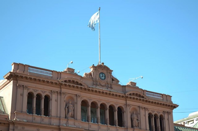 Perrengues em Buenos Aires - Casa Rosada (Foto: Clésio Oliveira)