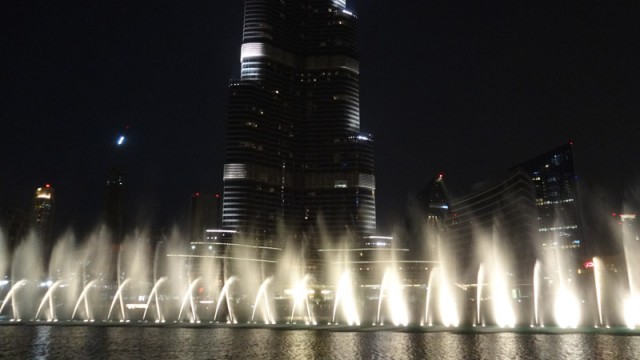Show de Águas Dançantes de Dubai (Foto: Esse Mundo É Nosso)