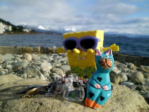 Bariloche, Argentina - Objetos dos amigos numa viagem (Foto: Esse Mundo É Nosso)
