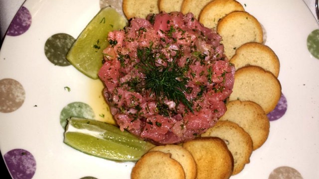 Tartar de Salmão, Restaurante Russo em São Paulo - Camarada Bistrô (Foto: Esse Mundo É Nosso)