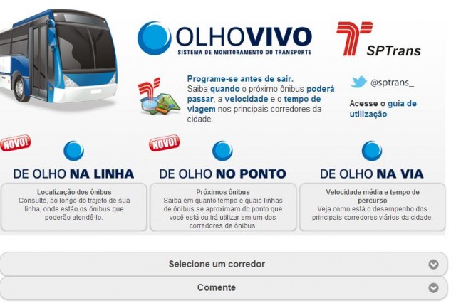 Olho Vivo: Como rastrear ônibus em São Paulo (Foto: Divulgação)