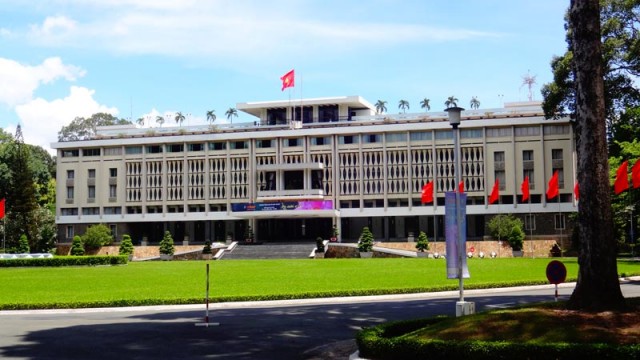 Reunification Palace em Ho Chi Minh, Vietnã (Foto: Esse Mundo É Nosso)