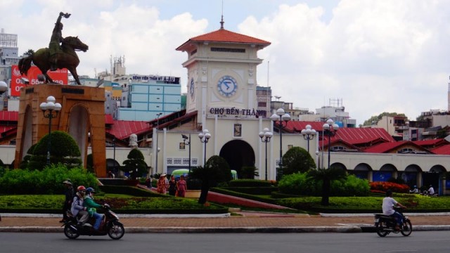 Ben Thanh Market em Ho Chi Minh, Vietnã (Foto: Esse Mundo É Nosso)