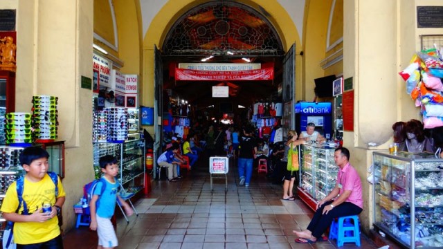 Ben Thanh Market em Ho Chi Minh, Vietnã (Foto: Esse Mundo É Nosso)