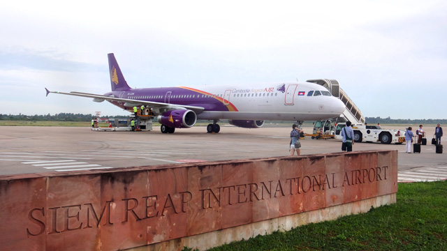 Aeroporto de Siem Reap, Camboja (Foto: Esse Mundo É Nosso)