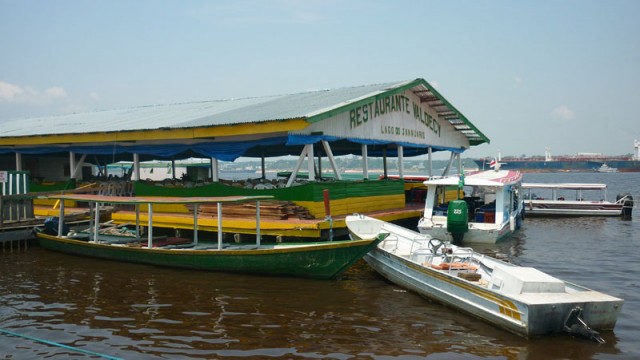 Encontro das águas em Manaus (Foto: Esse Mundo É Nosso)