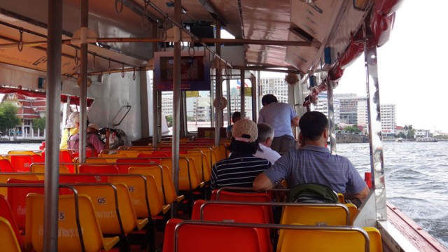 Barco para Khaosan Road, Bangkok (Foto: Esse Mundo É Nosso)