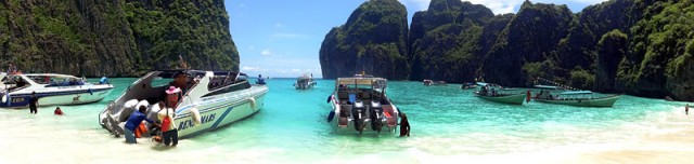 Maya Bay, Tailândia (Foto: Esse Mundo É Nosso)