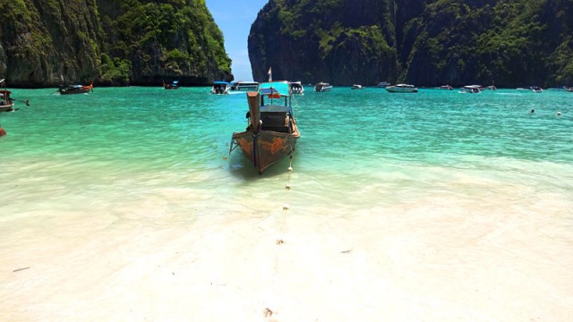 Maya Bay, Tailândia (Foto: Esse Mundo É Nosso)