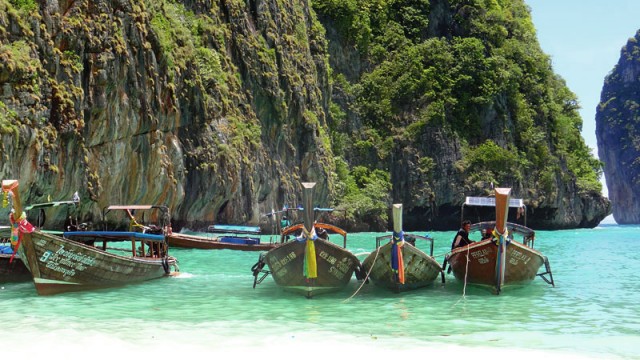 Maya Bay, Tailândia (Foto: Esse Mundo É Nosso)