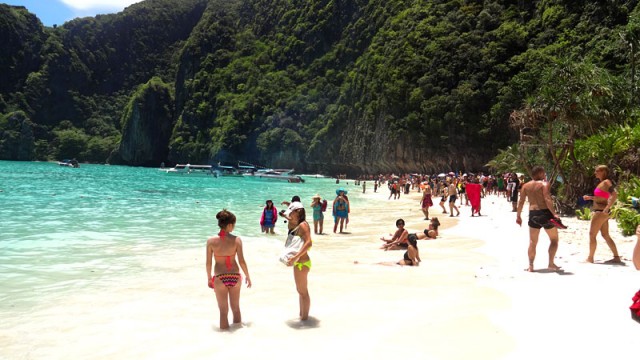 Maya Bay, Tailândia (Foto: Esse Mundo É Nosso)