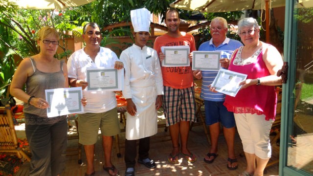 Aula de culinárian o Camboja (Foto: Esse Mundo É Nosso)