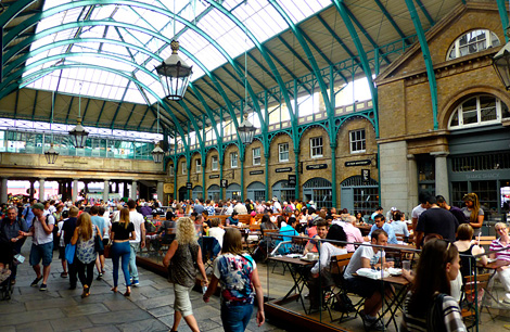 Convent Garden em Londres (Foto: Esse Mundo é Nosso)