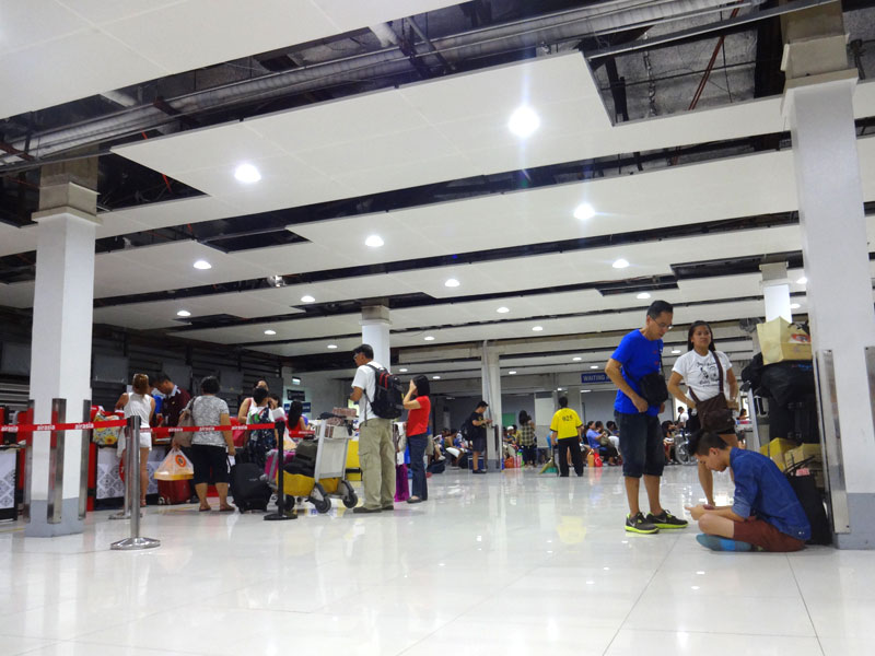 Aeroporto de Manila, Filipinas (Foto: Esse Mundo É Nosso)