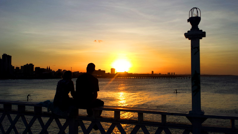 Onde ver um incrível pôr-do-sol em Fortaleza