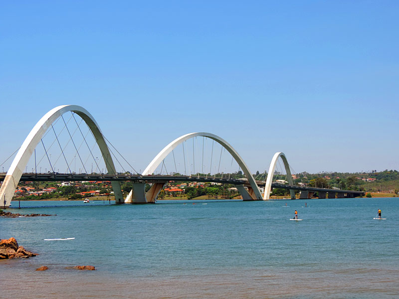 Ponte JK, Brasília (Foto: Esse Mundo É Nosso)