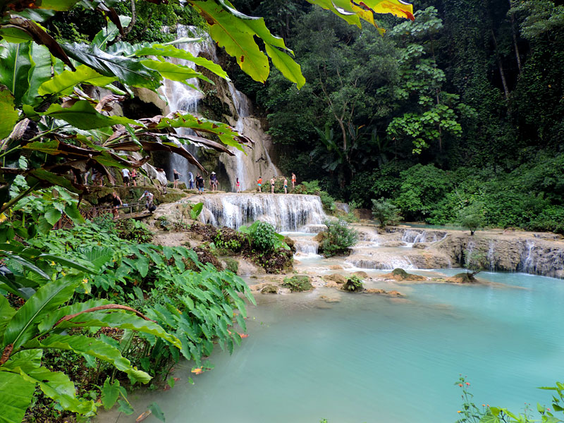 Cachoeiras de Luang Prabang: Kwang Si (Foto: Esse Mundo É Nosso)