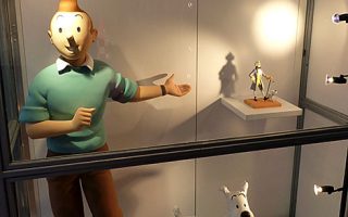 La Boutique Tintin em Bruxelas (Foto: Esse Mundo é Nosso)