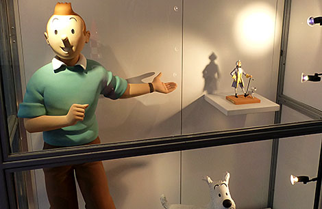 La Boutique Tintin em Bruxelas (Foto: Esse Mundo é Nosso)