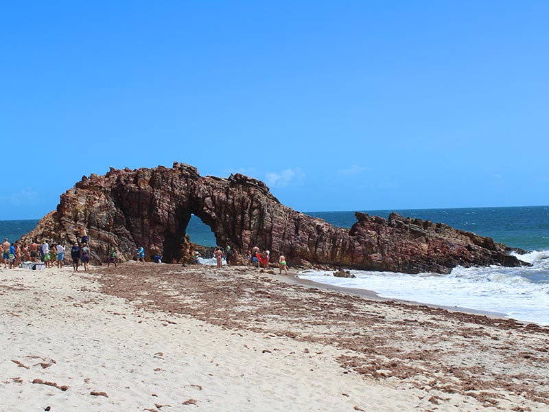 Pedra Furada em Jericoacoara (Foto: Esse Mundo É Nosso)