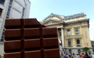 Chocolate em Bruxelas, na Bélgica (Foto: Esse Mundo é Nosso)