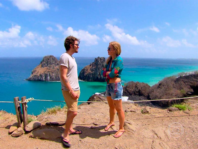 Angélica em Fernando de Noronha (Foto: Reprodução/Globo)