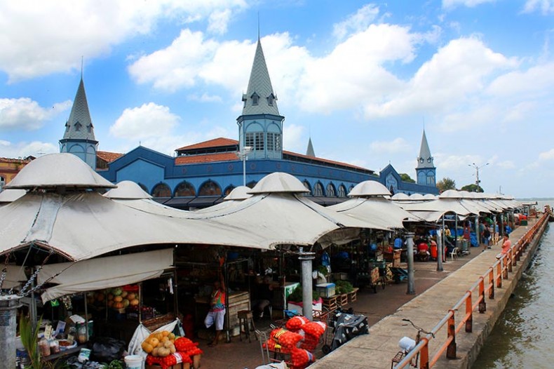 Mercado Ver-o-Peso em Belém (Foto: Esse Mundo É Nosso)