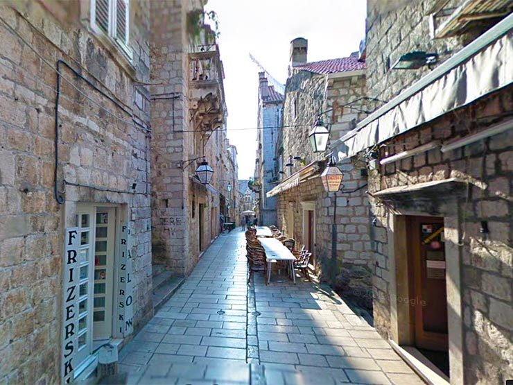 Onde comer em Dubrovnik, Croácia (Foto: Reprodução/Google Street View)
