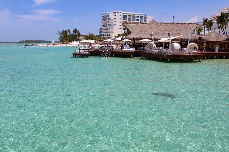 Praia em Santo Domingo: Boca Chica