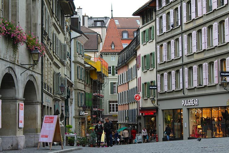 Dicas de Lausanne, Suíça - Place de la Palud (Foto: Esse Mundo É Nosso)