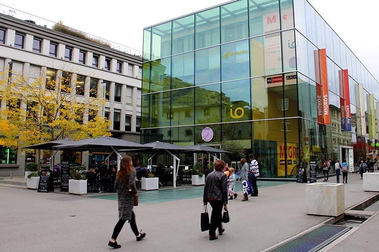 Dicas de Lausanne, Suíça - Quartier du Flon (Foto: Esse Mundo É Nosso)