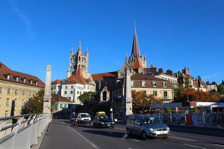 Dicas de Lausanne, Suíça - Pont Charles Bessières (Foto: Esse Mundo É Nosso)