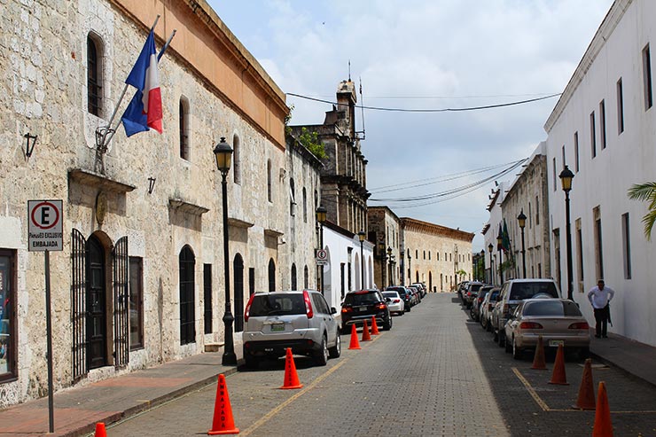 Rua do Centro Histórico de Santo Domingo, República Dominicana