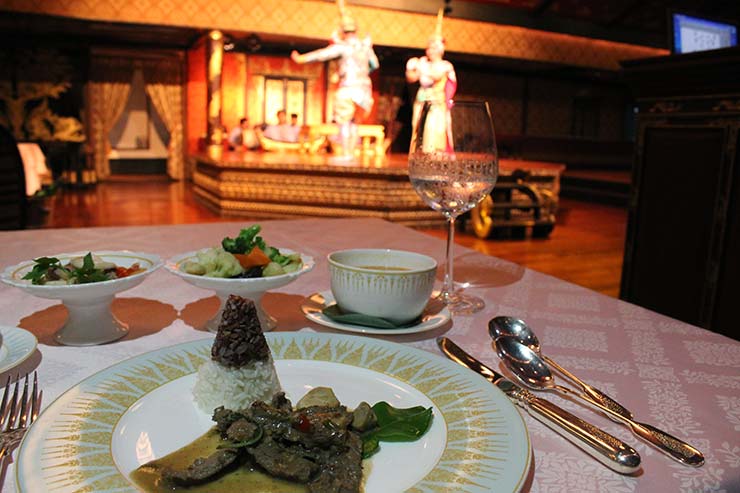 Jantar no Mandarin Oriental Bangkok (Foto: Esse Mundo é Nosso)