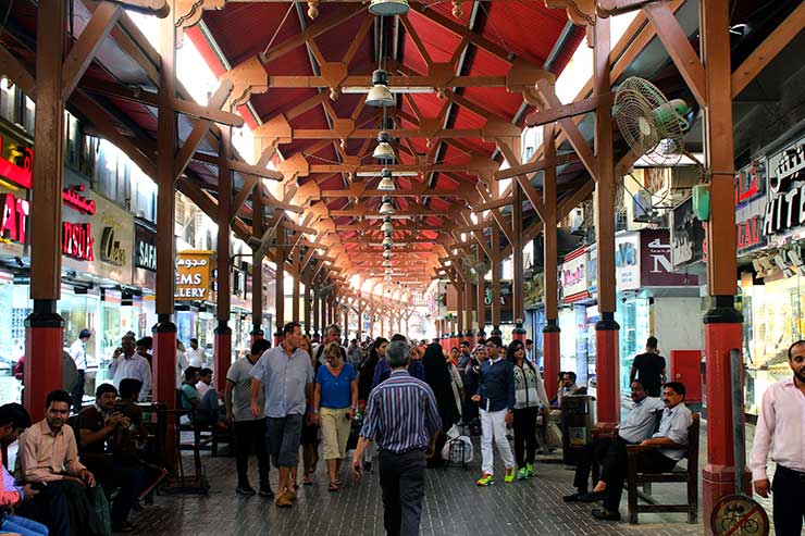 Mercado de Ouro de Dubai (Foto: Esse Mundo é Nosso)