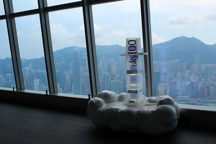 Sky 100 em Hong Kong (Foto: Esse Mundo é Nosso)