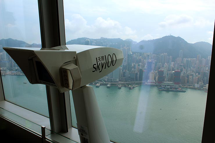 Sky 100 em Hong Kong (Foto: Esse Mundo é Nosso)